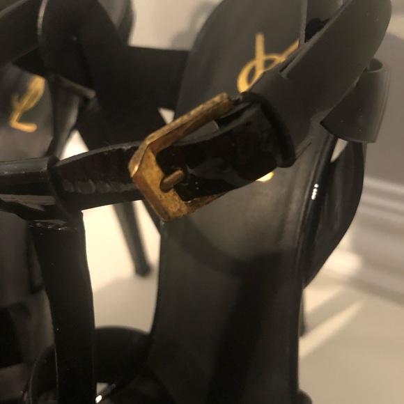 YSL Tribute T-Strap Platform Sandal - Picture 5 of 8